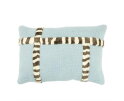 Pillow StripeScape 40x60cm - light blue | BY-BOO