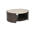 Salontafel Rune Botticino marmer 80 cm