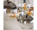 Hanglamp multi globe XL 7 lampen - Artic zwart