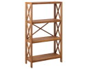 X-SHELF UNIT 4 SHELVES H124 CM