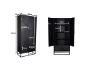 Kabinetkast New York | Mango Metaal | 90 cm