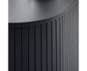 TV meubel Nola eikenhout 180 cm - Zwart