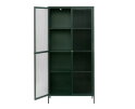 Vitrinekast Bronco metaal 190 cm - Groen