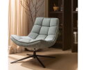 MAUDI DRAAIFAUTEUIL BLUE STONE - WOOOD