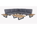 LOTA LOUNGE CORNER SET - ANTHRACITE  -  ANTHRACITE OLEFIN 240