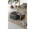 Coffee table Ripple 110x55cm - bruin | BY-BOO