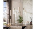 Hanglamp Lungo 4+3L - Beige