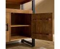 Dressoir Boaz 175 cm mango metaal - Naturel