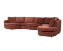 SEVN Selina modulaire hoekbank - Organisch - Yarra Oudroze - 423x251 cm - Zelf samen te stellen