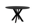 Eetkamertafel Ø120, Acacia Black - Tokio Table Collection