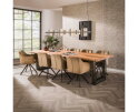 Eettafel Boomstam acacia 300x100 cm - naturel