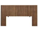 DTP home Lagoon hoofdbord teakhout en Mortex naturel / beige - 210 x 10 x 120 cm