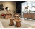 Eettafel Salvator ovaal 300 cm - Bruin | Livingfurn
