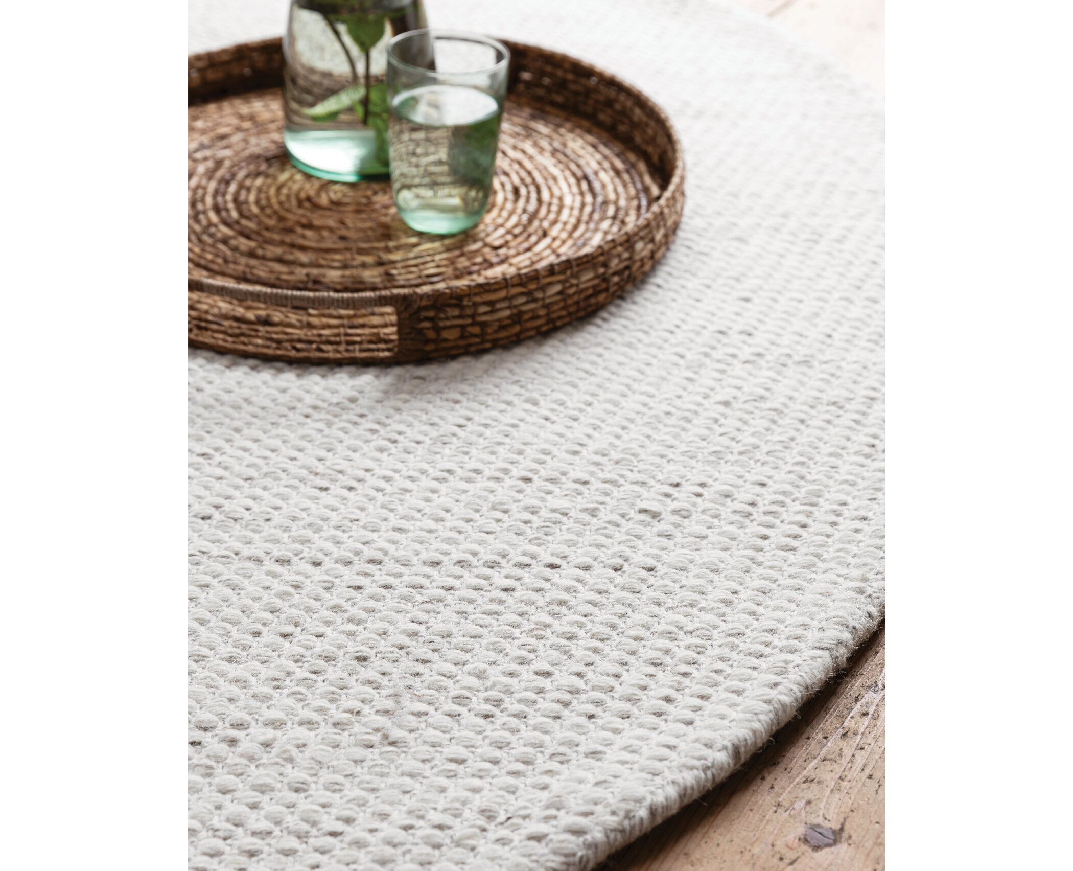 vloerkleed Asuri rond large | Meubelplaats.nl