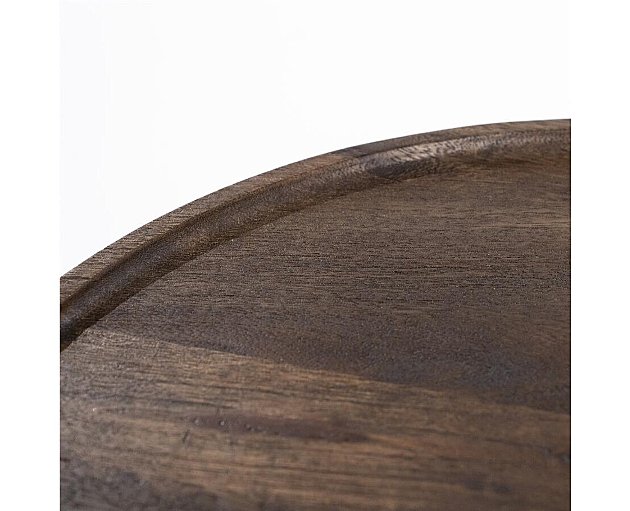 Salontafel Ron Rond Mangohout 80 cm - Bruin van Eleonora kopen ...