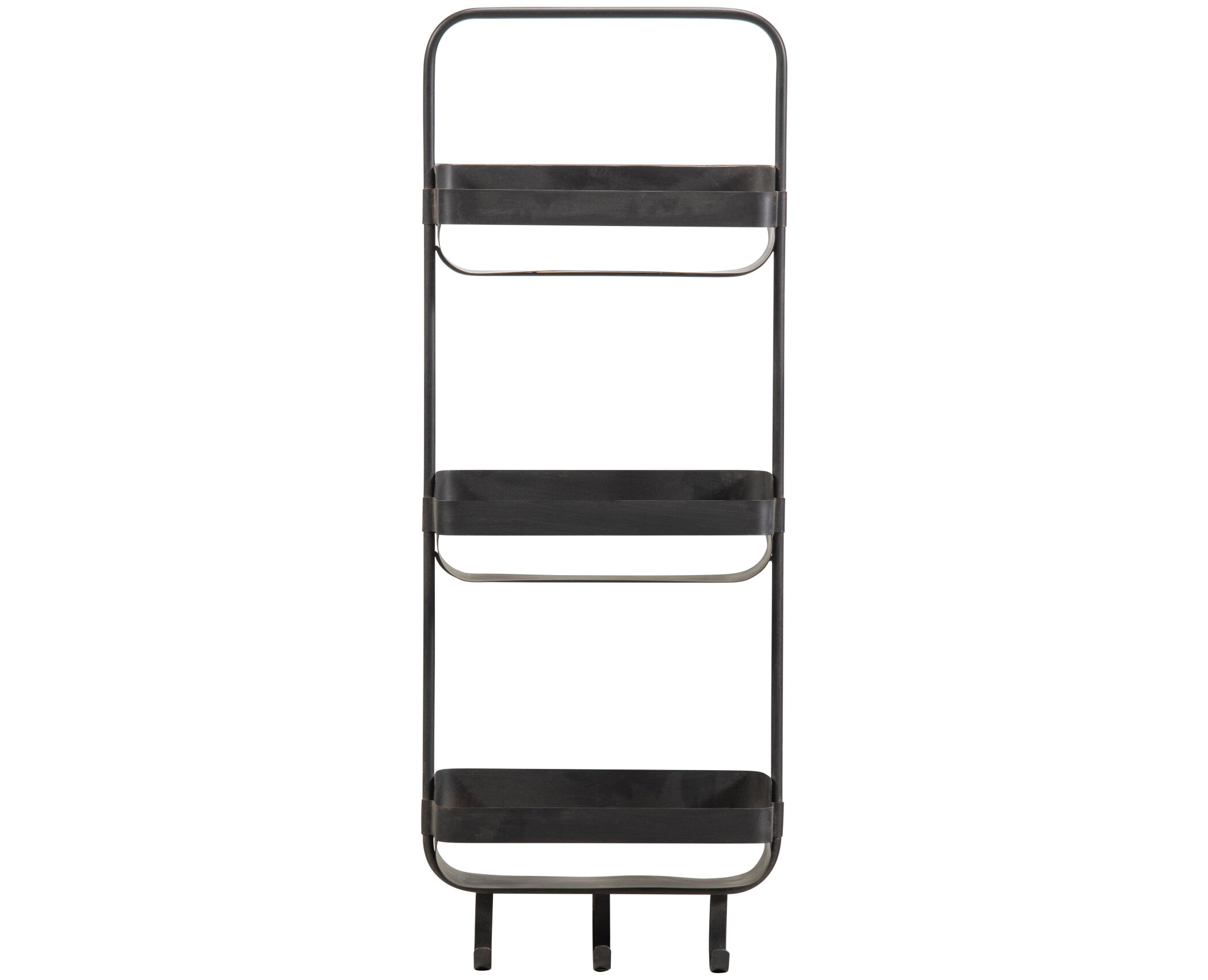 Klein wandrek, 2 stuks, zwevende organizer van metaal