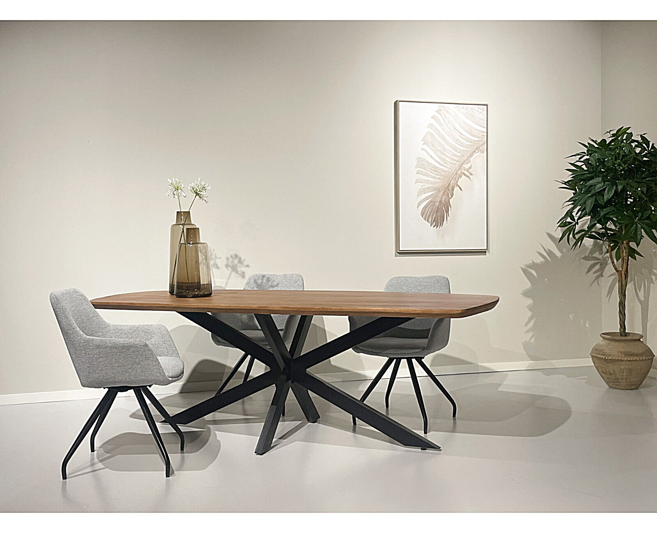 Eettafel Jesper | Deens ovaal | Meubelplaats.nl