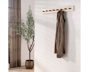 Kapstok Travino 9H - Keramiek travertine