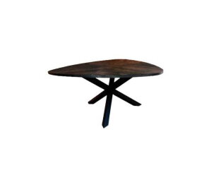 Trivero Eetkamertafel zwart 150 cm