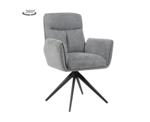 Varzo Armstoel - Toro 5 grey (draaibaar)