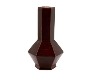 Vase Axis large - rood | BY-BOO