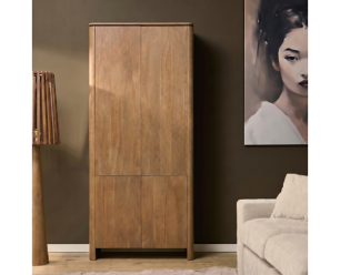Kabinetkast Dallas Naturel Mangohout 90 cm