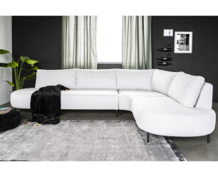 SEVN Danique modulaire hoekbank Leaf Ashgrey &ndash; 310x230 cm