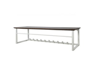 Antigua kapstok 100 met hoedenplank en 11 haken - Welcome Home Collection