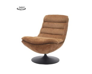 Marano Fauteuil - Harmony 56 caramel brown (draaibaar)