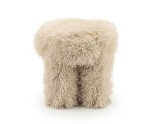 Stool Doodly - beige | BY-BOO