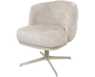 Eetkamerstoel Lopez - beige draaipoot 360 - Cremona - Taupe 04 - Star Collection