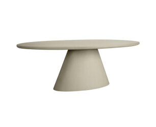 Mello Eetkamertafel ovaal beige 240 cm