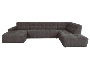 Memphis Chaise L - 3-seater - Ottoman R - Haga 16 charcoal