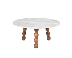 Coffee table Nelo large 75x75cm - bruin | BY-BOO
