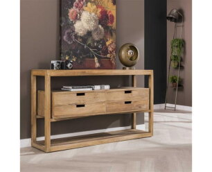 Dressoir sahara - Massief mango zandkleur