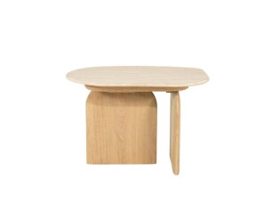 Bijzettafel Lova 60x38cm - naturel | Eleonora