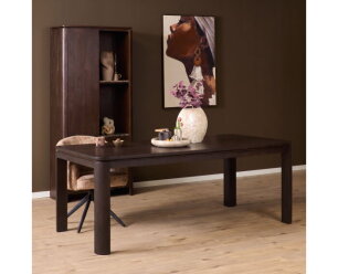 Eettafel Dallas Bruin Mangohout 200 cm