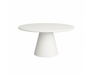 Mello Eetkamertafel rond wit 130 cm