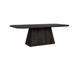 Asti Eetkamertafel zwart 180 cm