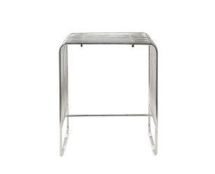 Stool WireWorks - silver | BY-BOO