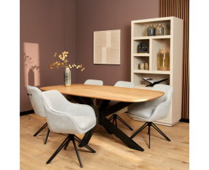Eetkamerstoel Jens | Light Grey