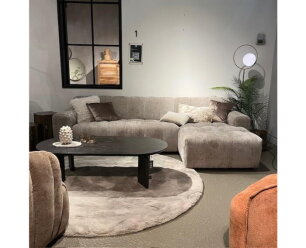 Austin 2 5-AR + Chaise L - Haga 39 cappuccino