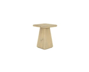 Asti Bijzettafel vierkant naturel 40 cm