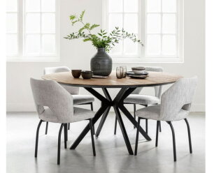 Metropole eettafel &Oslash;130 cm