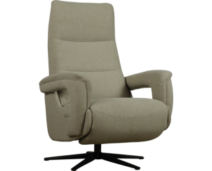 Elektrische relaxfauteuil Tess Rhythm Clay 84 met 2 motoren en accu