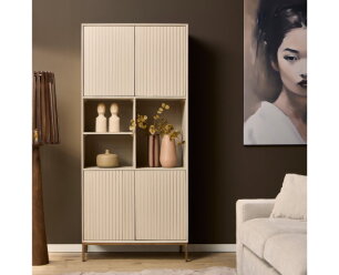 Vakkenkast Madison Sand  | 90 cm