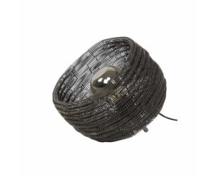 Tafellamp Ø30 coil XL - Zwart nikkel