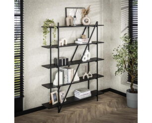 Wandrek 140cm 5 laags Piega - Grijs
