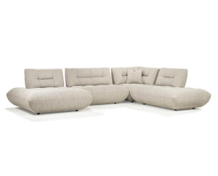 SEVN Esmee modulaire hoekbank Serenity Fossil - 335x245 cm - Zelf samen te stellen