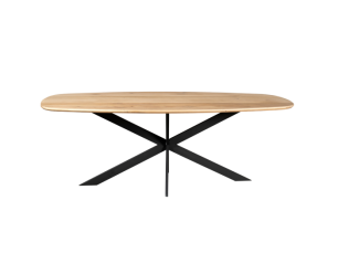 Eiken eettafel Ferris | Deens Ovaal 240 cm | Naturel